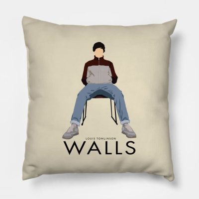 Louis Tomlinson Walls Throw Pillow Official Louis Tomlinson Merch