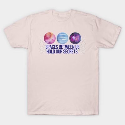 Spaces Between Us Hold Our Secrets T-Shirt Official Louis Tomlinson Merch