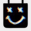 Smiley Face Glitch Tote Official Louis Tomlinson Merch