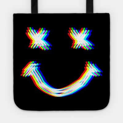 Smiley Face Glitch Tote Official Louis Tomlinson Merch