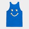 Smiley Face Glitch Tank Top Official Louis Tomlinson Merch