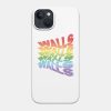 Rainbow Walls Louis Tomlinson White Background Phone Case Official Louis Tomlinson Merch