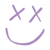 Louis Tomlinson Smiley Purple Tapestry Official Louis Tomlinson Merch