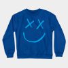 Blue Smiley Crewneck Sweatshirt Official Louis Tomlinson Merch