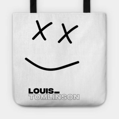 Louis Tomlinson Smiley Face Tote Official Louis Tomlinson Merch