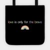 Brave Louis Tomlinson Rainbow Tote Official Louis Tomlinson Merch