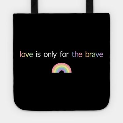 Brave Louis Tomlinson Rainbow Tote Official Louis Tomlinson Merch