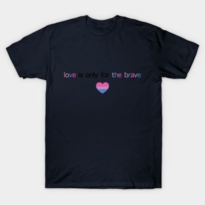 Brave Louis Tomlinson Bi Pride T-Shirt Official Louis Tomlinson Merch