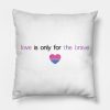 Brave Louis Tomlinson Bi Pride Throw Pillow Official Louis Tomlinson Merch