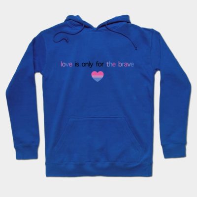 Brave Louis Tomlinson Bi Pride Hoodie Official Louis Tomlinson Merch