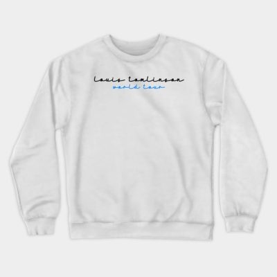 Louis Tomlinson World Tour Crewneck Sweatshirt Official Louis Tomlinson Merch