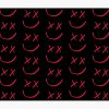 Red Louis Tomlinson Smiley Logo Tapestry Official Louis Tomlinson Merch