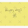 Happy Days - Louis Tomlinson Handwriting Tapestry Official Louis Tomlinson Merch