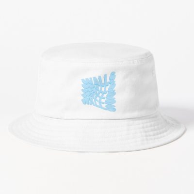 Louis Tomlinson Walls Blue Sticker Bucket Hat Official Louis Tomlinson Merch