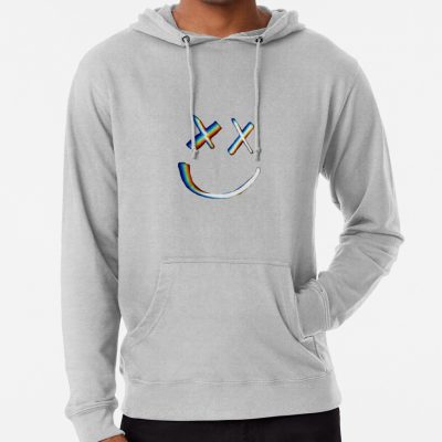 Rainbow Little X'S Smile Hoodie Official Louis Tomlinson Merch