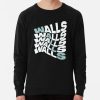 Walls Louis Tomlinson Coloured Stripe Blue Sweatshirt Official Louis Tomlinson Merch