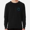 Blue Smiley Sweatshirt Official Louis Tomlinson Merch