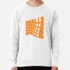 Walls Louis Tomlinson Orange Sweatshirt Official Louis Tomlinson Merch