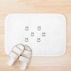 Louis Tomlinson Walls Smiley (Sticker Pack) Bath Mat Official Louis Tomlinson Merch