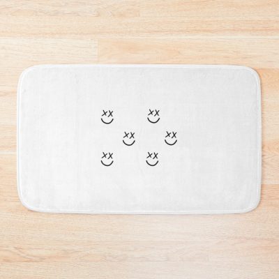 Louis Tomlinson Walls Smiley (Sticker Pack) Bath Mat Official Louis Tomlinson Merch