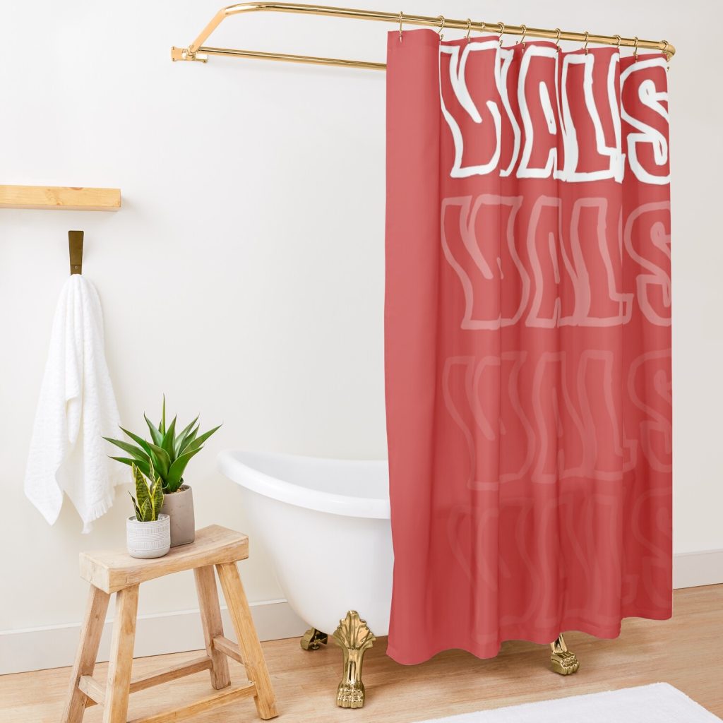 Walls Shower Curtain Official Louis Tomlinson Merch