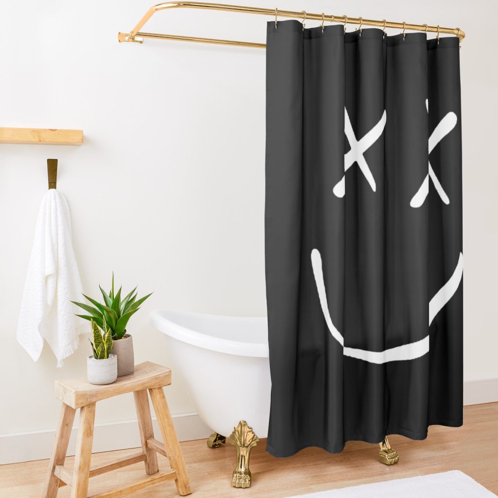 X) Shower Curtain Official Louis Tomlinson Merch