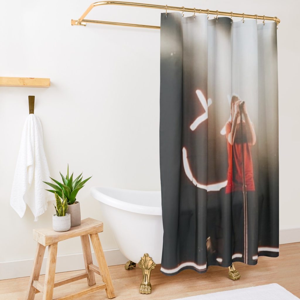 Louis Tour Shower Curtain Official Louis Tomlinson Merch